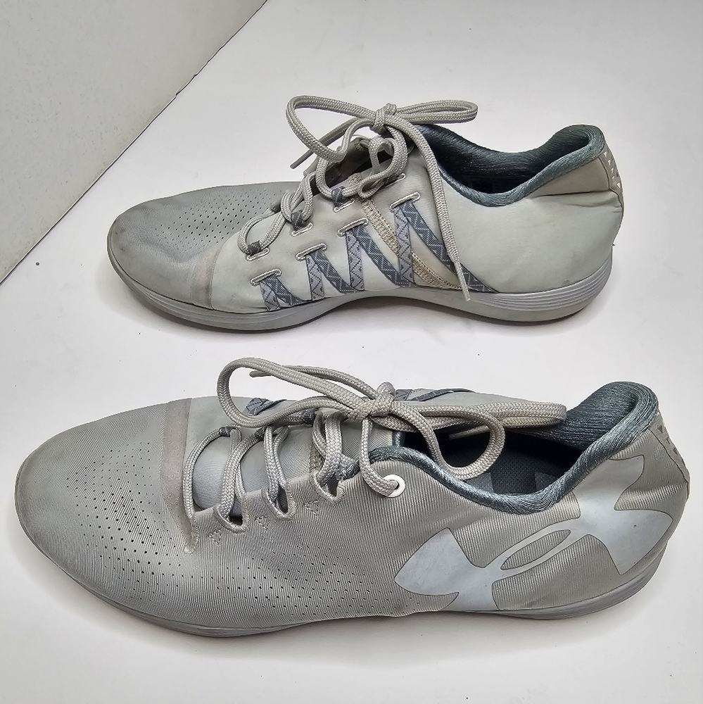 Under Armour Women's Shoes Size 8 Gray Lightweight Running Shoe - Picture 7 of 11